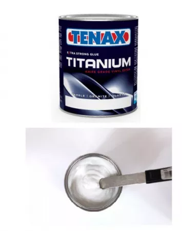 Клей полиэфирный Titanium Neutro (нейтральный/густой) 1л Tenax