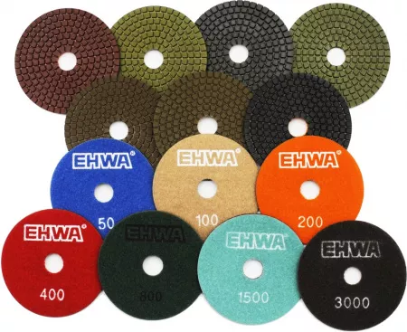 Круги алмазные шлифовальные гибкие EHWA (ИХВА) 800